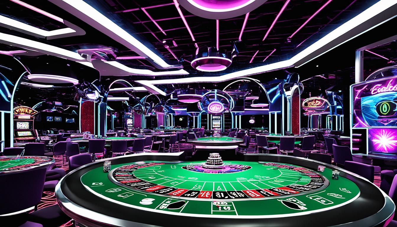 Casino online grafik 3D animasi