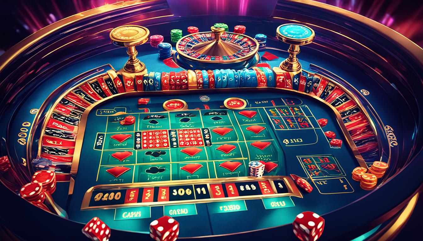 Desain game Casino 3D terkini